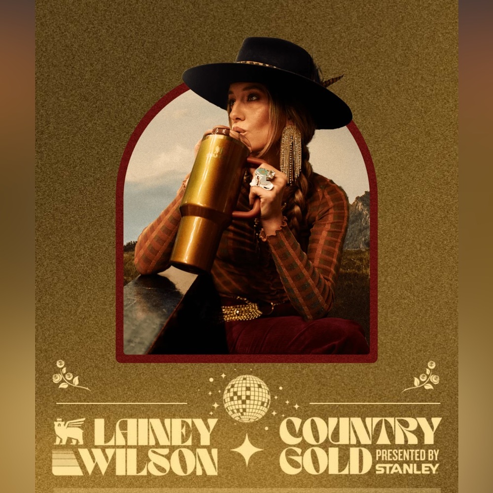 NEW IN BOX: Lainey Wilson x Stanley Country Gold 40oz Tumbler